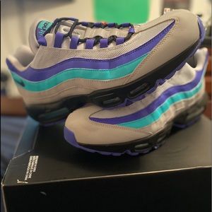 Nike air max 95 wolf grey grape